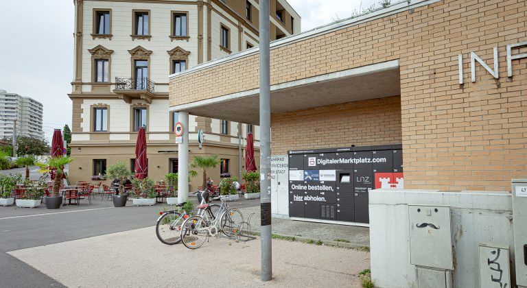 Digitaler Markplatz, Linz Urfahr, Jahrmarktgelände