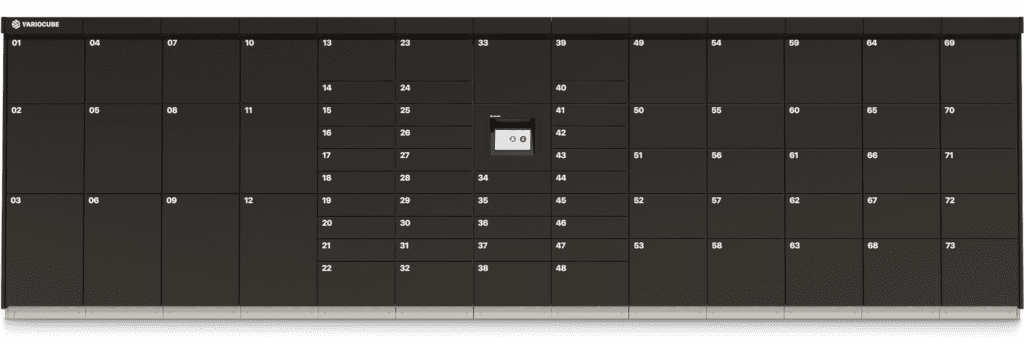 Variocube locker system