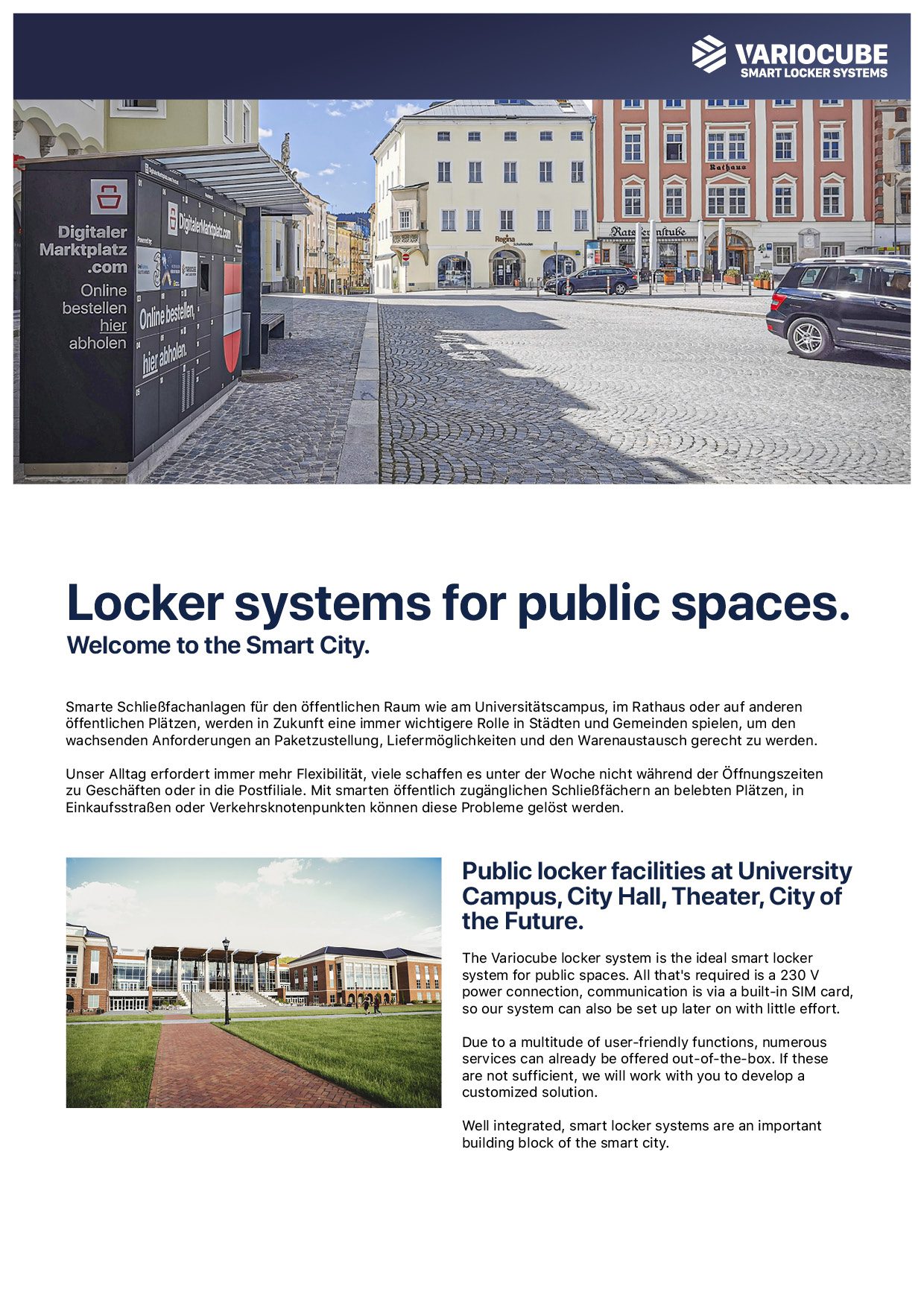 Flyer Public Spaces