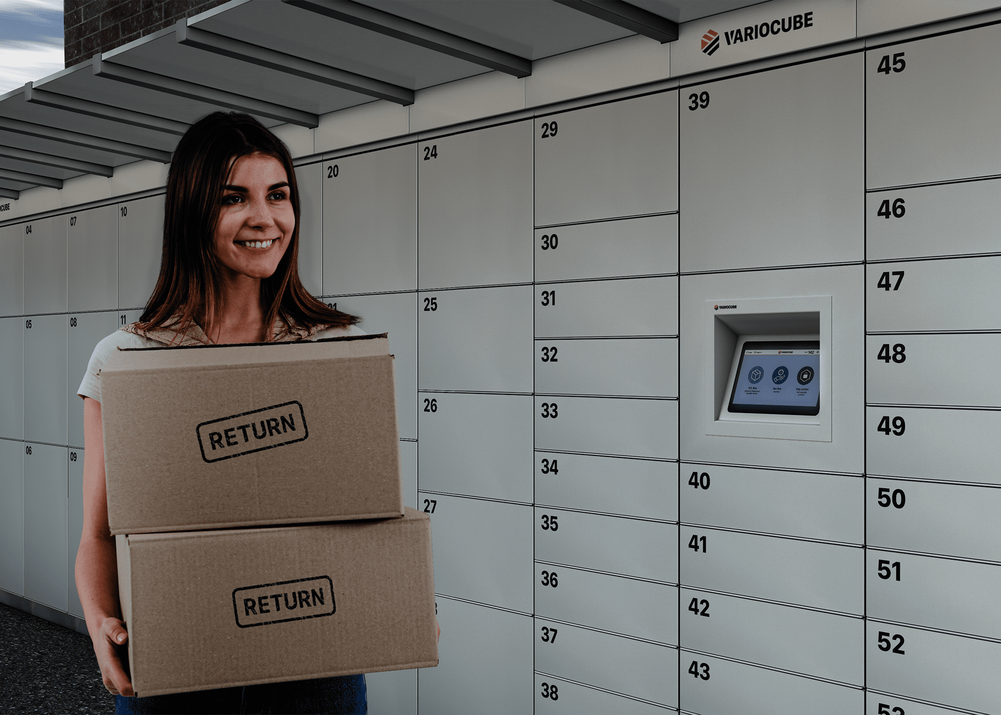 Simply dispatch returns parcels