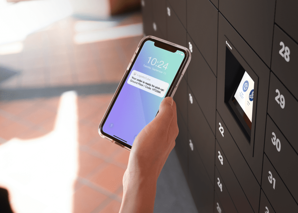LogisticsCube pick-up notification