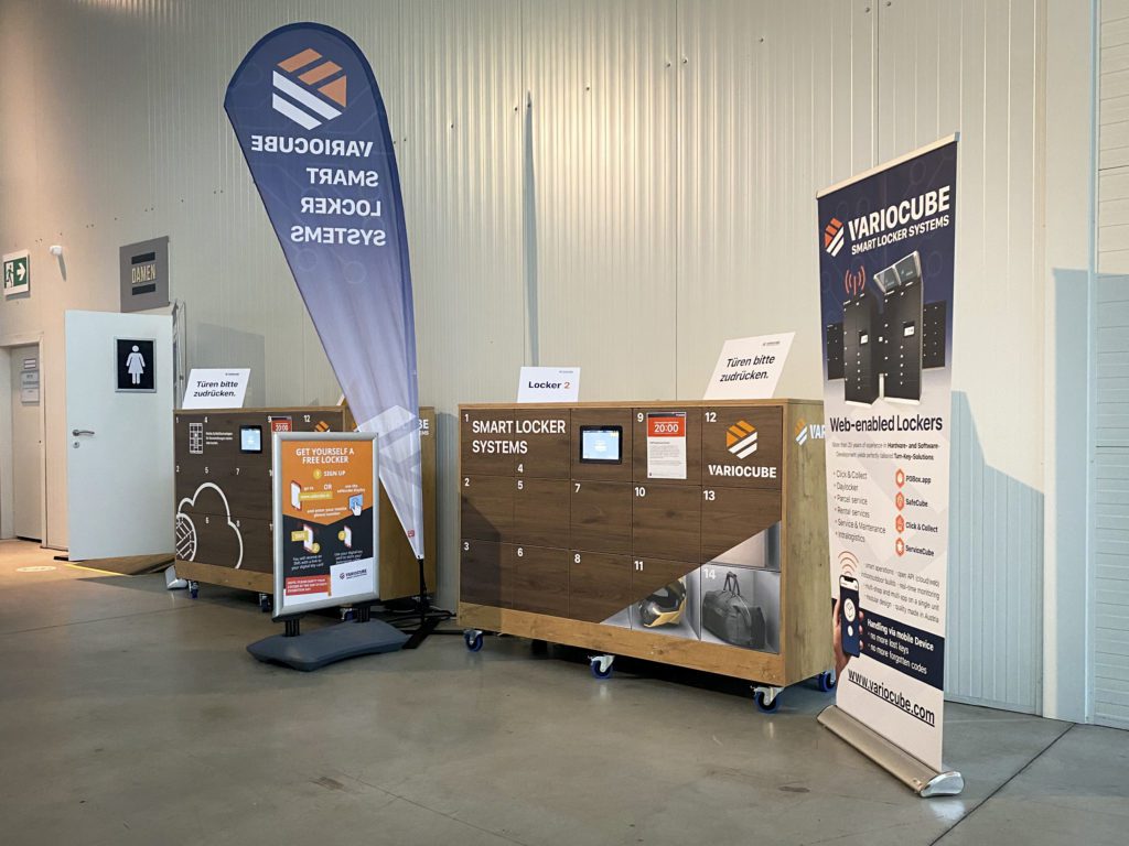 Variocube mobile lockers