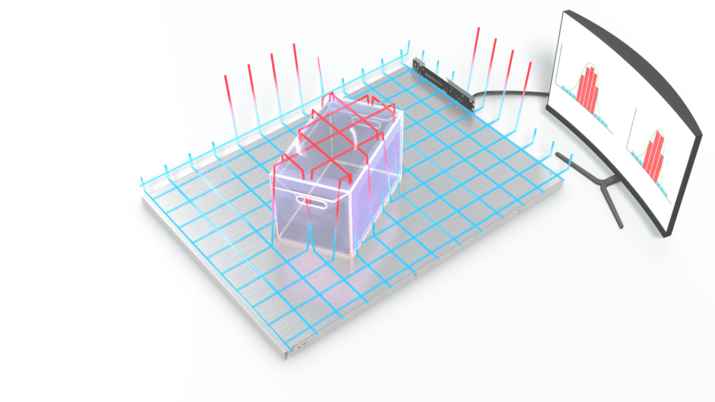 Weight and size detection with Functional Steel