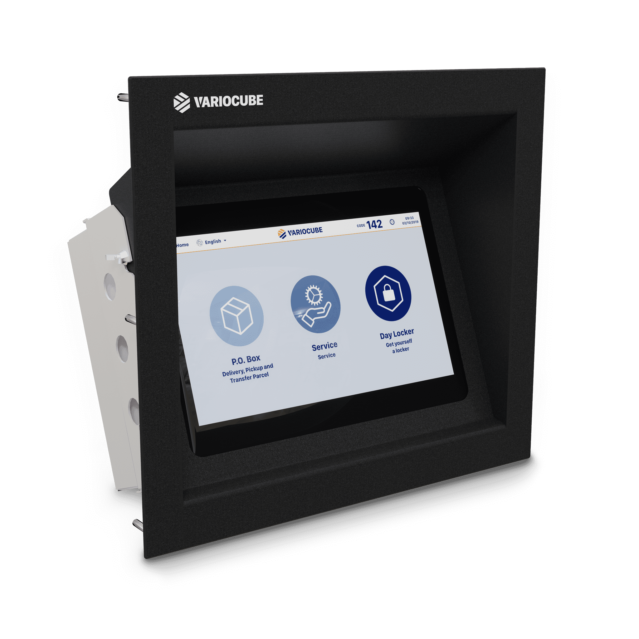 The Variocube Terminal is the central operating and control unit for locker systems.