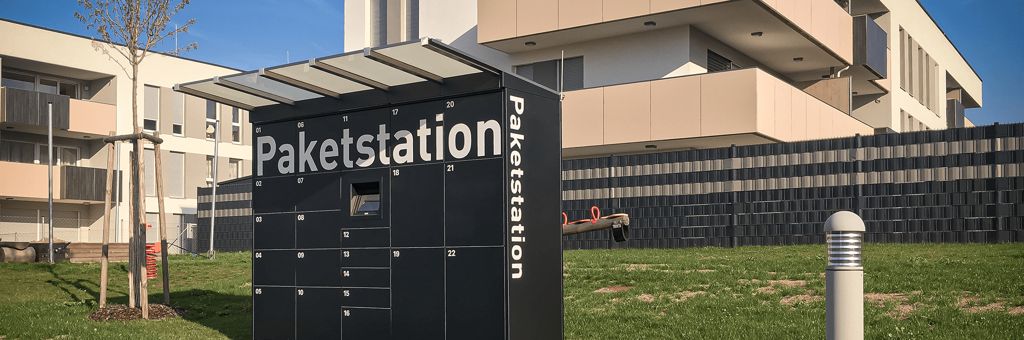 Parcel stations for housing