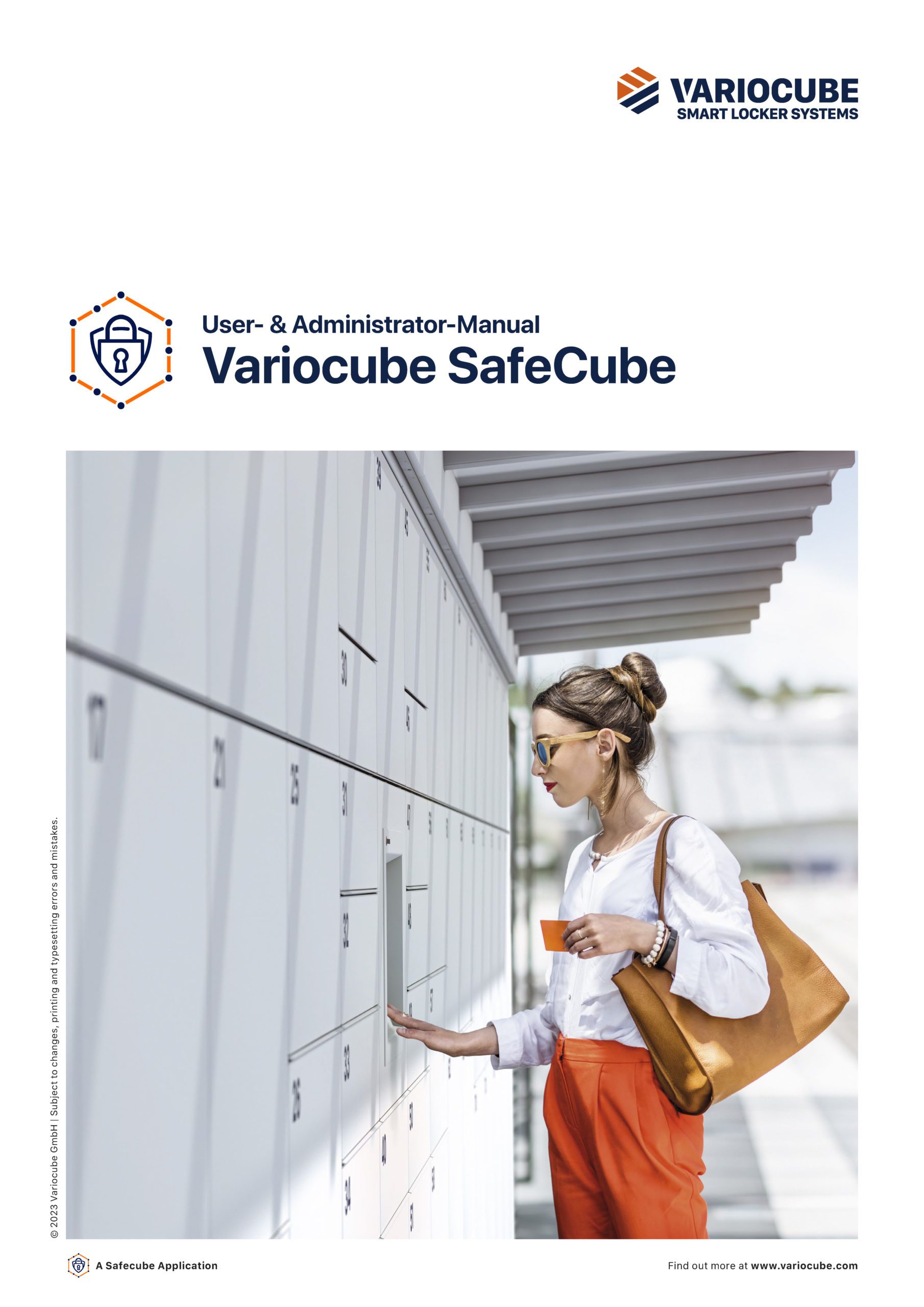 User manual for Variocube Safecube