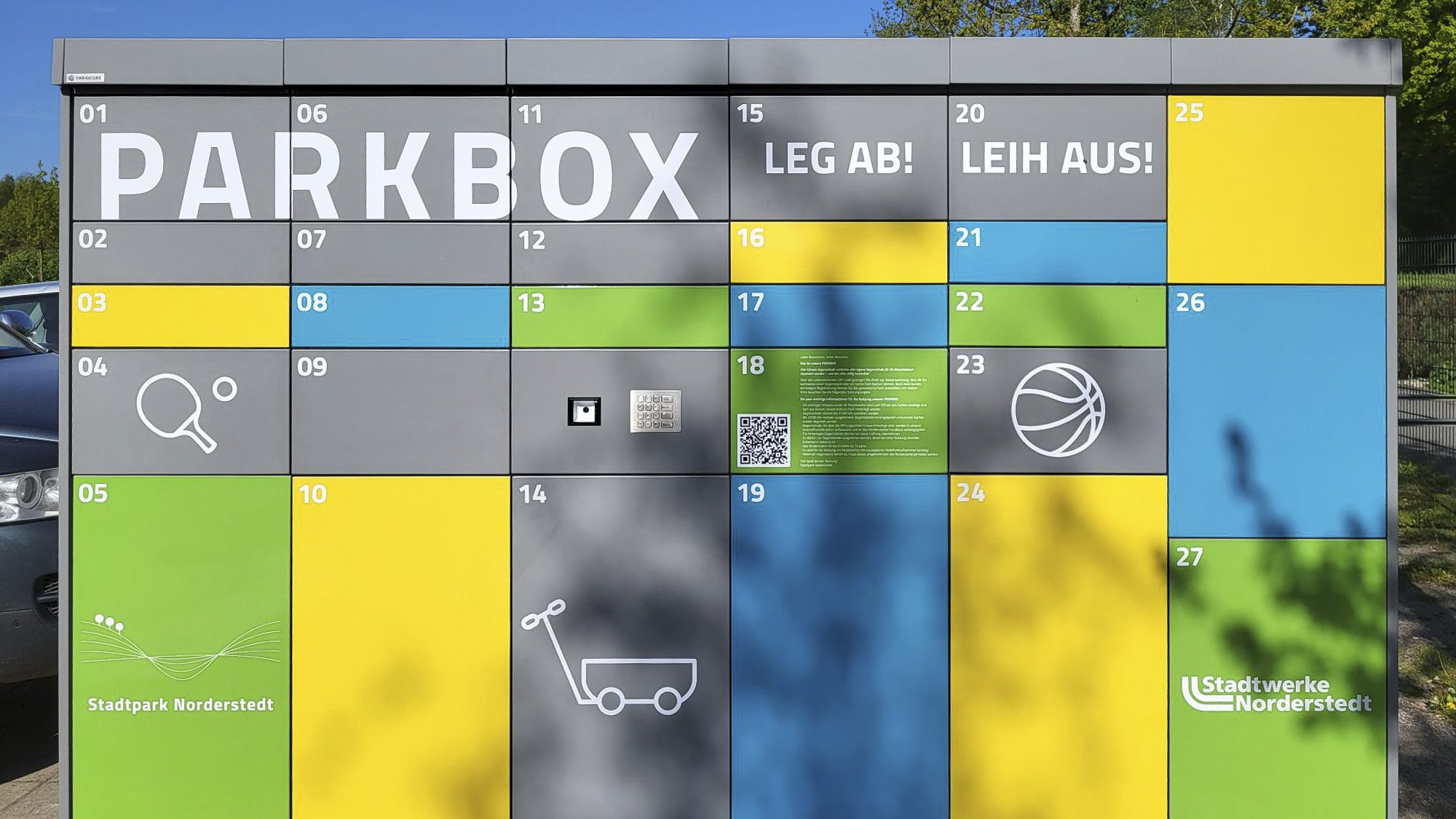 You are currently viewing Neue ParkBox in Norderstedt: Smarte Schließfachanlage für kostenfreiem Sportequipment Verleih
